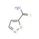 Isoxazole-5-carbothioic acid amide (CAS 175334-72-2) - chemical structure image