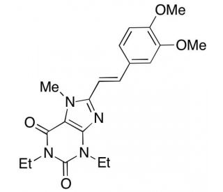 Istradefylline (CAS 155270-99-8) - chemical structure image