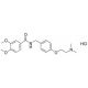 Itopride Hydrochloride (CAS 122892-31-3) - chemical structure image