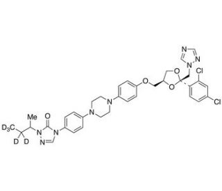 Itraconazole-d5 (Major) (CAS 1217510-38-7) - chemical structure image