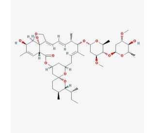 Ivermectin (CAS 70288-86-7) - chemical structure image