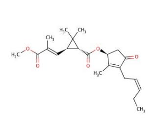 Jasmolin II (CAS 1172-63-0) - chemical structure image