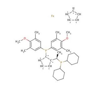 Josiphos SL-J007-2 (CAS 849923-88-2) - chemical structure image