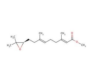 Juvenile hormone III (CAS 24198-95-6) - chemical structure image