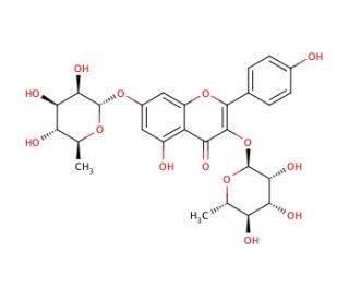 Kaempferitrin (CAS 482-38-2) - chemical structure image