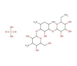 Kanamycin Sulfate Solution (CAS 25389-94-0) - chemical structure image