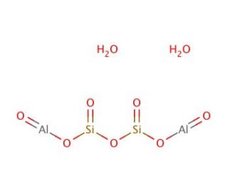 Kaolin (CAS 1332-58-7) - chemical structure image