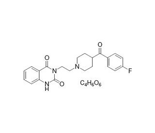 Ketanserin tartrate (CAS 83846-83-7) - chemical structure image
