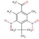 Ketone Moschus (CAS 81-14-1) - chemical structure image