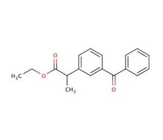 Ketoprofen Ethyl Ester - chemical structure image