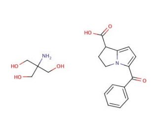 Ketorolac (tromethamine salt) (CAS 74103-07-4) - chemical structure image