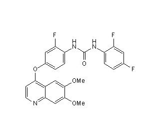 KI 8751 (CAS 228559-41-9) - chemical structure image
