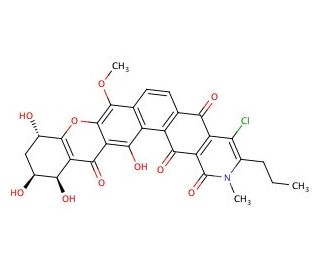 Kibdelone A (CAS 934464-77-4) - chemical structure image