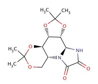 Kifunensine diacetonide (CAS 134234-43-8) - chemical structure image