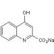Kynurenic acid sodium salt (CAS 492-27-3) - chemical structure image