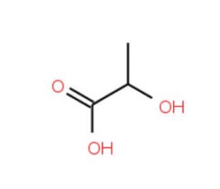 L-(&plus;)-Lactic acid solution, 1M (CAS 79-33-4) - chemical structure image