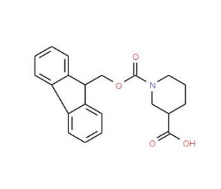 L-1-Fmoc-Nipecotic acid (CAS 193693-68-4) - chemical structure image