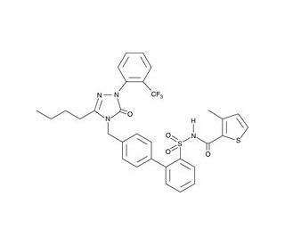 L-161,982 (CAS 147776-06-5) - chemical structure image