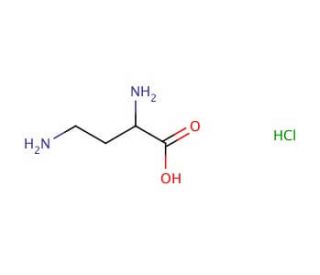 L-2,4-Diaminobutyric acid hydrochloride (CAS 1482-98-0) - chemical structure image