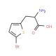 L-2-(5-Bromothienyl)alanine (CAS 154593-58-5) - chemical structure image
