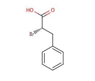 (L)-2-Bromo-3-phenylpropionic Acid (CAS 35016-63-8) - chemical structure image