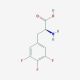 L-(3,4,5-Trifluorophenyl)-alanine (CAS 646066-73-1) - chemical structure image