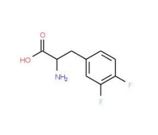 L-3,4-Difluorophenylalanine (CAS 31105-90-5) - chemical structure image