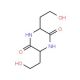 (L)-3,6-Bis(β-hydroxyethyl)-2,5-diketopiperazine - chemical structure image