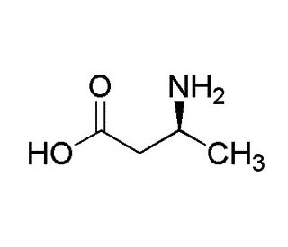 L-3-Aminobutyric acid (CAS 3775-72-2) - chemical structure image
