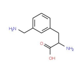 L-3-Aminomethylphenylalanine (CAS 57213-47-5) - chemical structure image