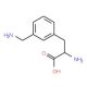 L-3-Aminomethylphenylalanine (CAS 57213-47-5) - chemical structure image