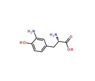 L-3-Aminotyrosine (CAS 300-34-5) - chemical structure image