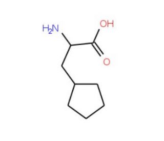 L-3-Cyclopentylalanine (CAS 99295-82-6) - chemical structure image