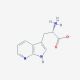 L-7-Azatryptophan (CAS 49758-35-2) - chemical structure image