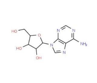 L-Adenosine (CAS 3080-29-3) - chemical structure image