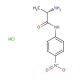 L-Alanine 4-nitroanilide hydrochloride (CAS 31796-55-1) - chemical structure image