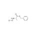 L-Alanine benzyl ester hydrochloride (CAS 5557-83-5) - chemical structure image