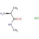 L-Alanine methylamide hydrochloride (CAS 61275-22-7) - chemical structure image