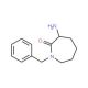 L-alpha-Amino-omega-benzyl-1-caprolactam (CAS 209983-91-5) - chemical structure image