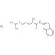 L-Arginine β-naphthylamide hydrochloride (CAS 18905-73-2) - chemical structure image
