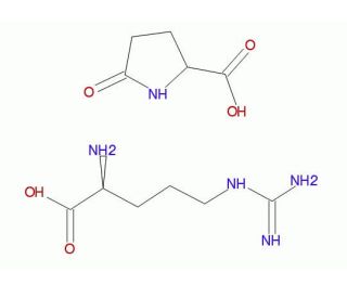 L-Arginine-L-pyroglutamate (CAS 56265-06-6) - chemical structure image