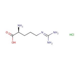 L-Arginine Monohydrochloride (CAS 1119-34-2) - chemical structure image