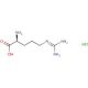 L-Arginine Monohydrochloride (CAS 1119-34-2) - chemical structure image