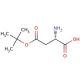 L-Aspartic acid 4-tert-butyl ester (CAS 3057-74-7) - chemical structure image