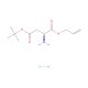 L-Aspartic acid beta-tert-butyl ester alpha-allyl ester hydrochloride (CAS 218938-66-0) - chemical structure image