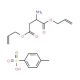 L-Aspartic acid diallyl ester p-toluenesulfonate salt (CAS 125229-60-9) - chemical structure image