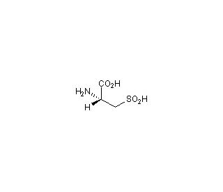 L-Cysteinesulfinic acid (CAS 1115-65-7) - chemical structure image