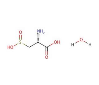 L-Cysteinesulfinic acid monohydrate (CAS 207121-48-0) - chemical structure image