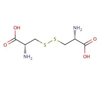 L-Cystine (CAS 56-89-3) - chemical structure image
