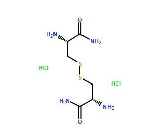 L-Cystine bisamide dihydrochloride (CAS 22671-21-2) - chemical structure image